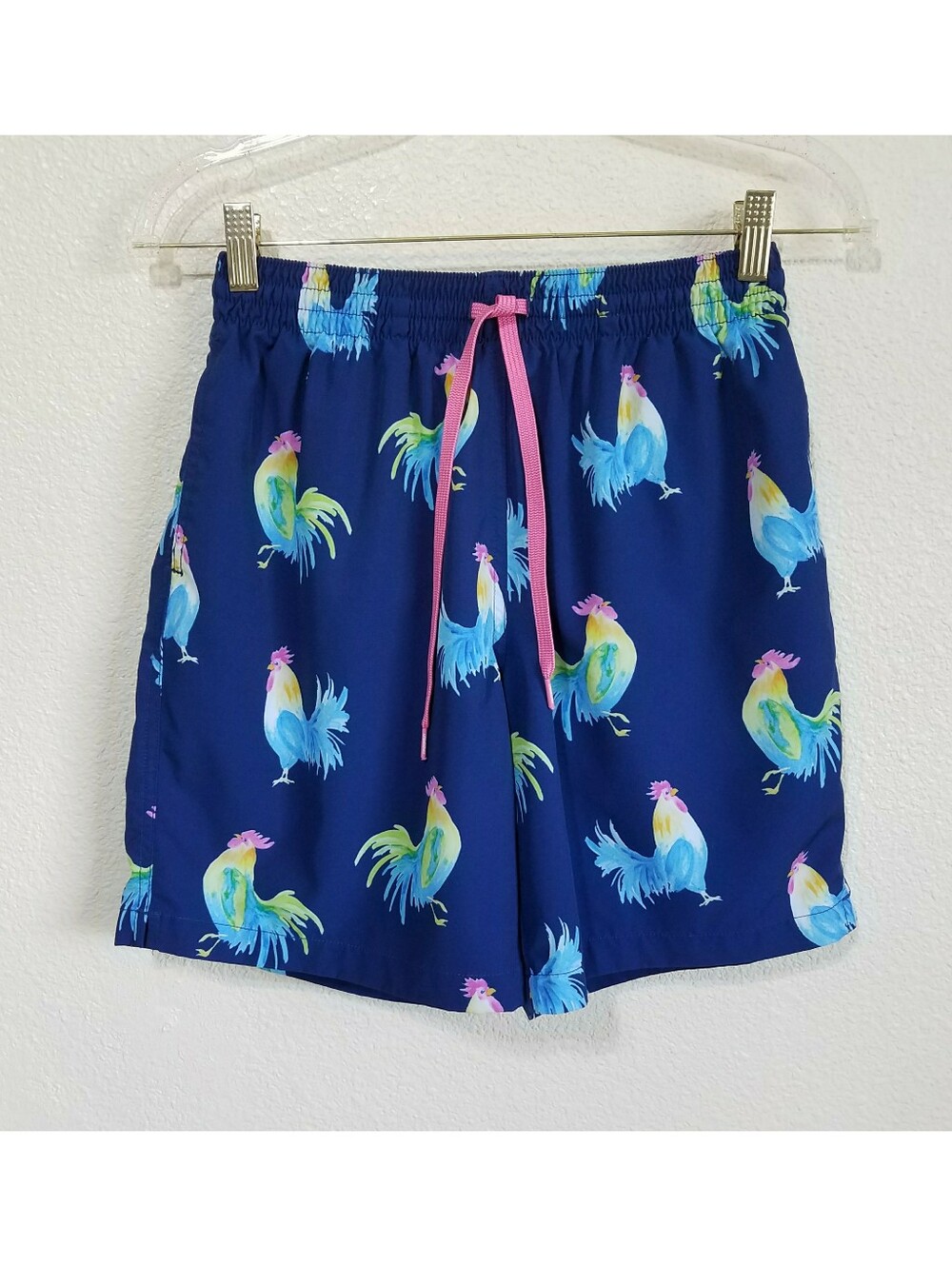 CHUBBIES The Fowl Play Stretch Swim Trunks